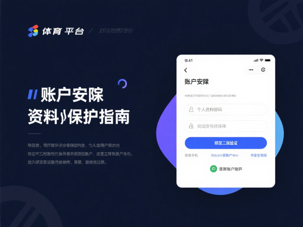 账户安全与资料保护指南
用户信息的安全是体育平台