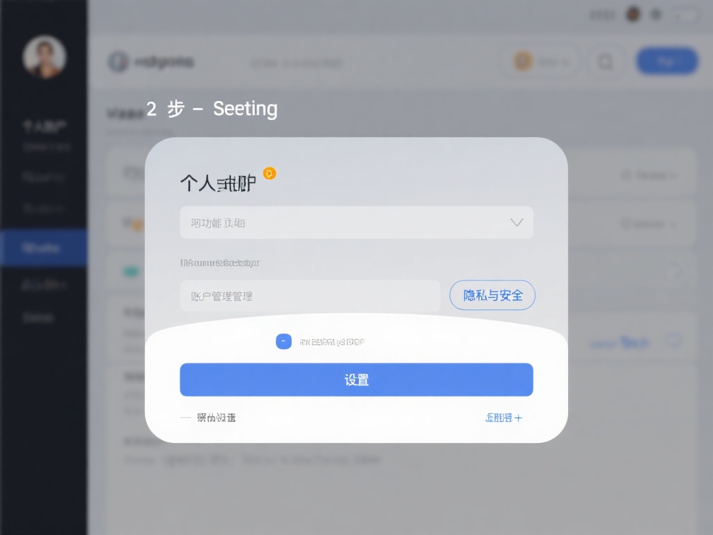 第二步：访问设置页面
在个人账户的“设置”菜单中